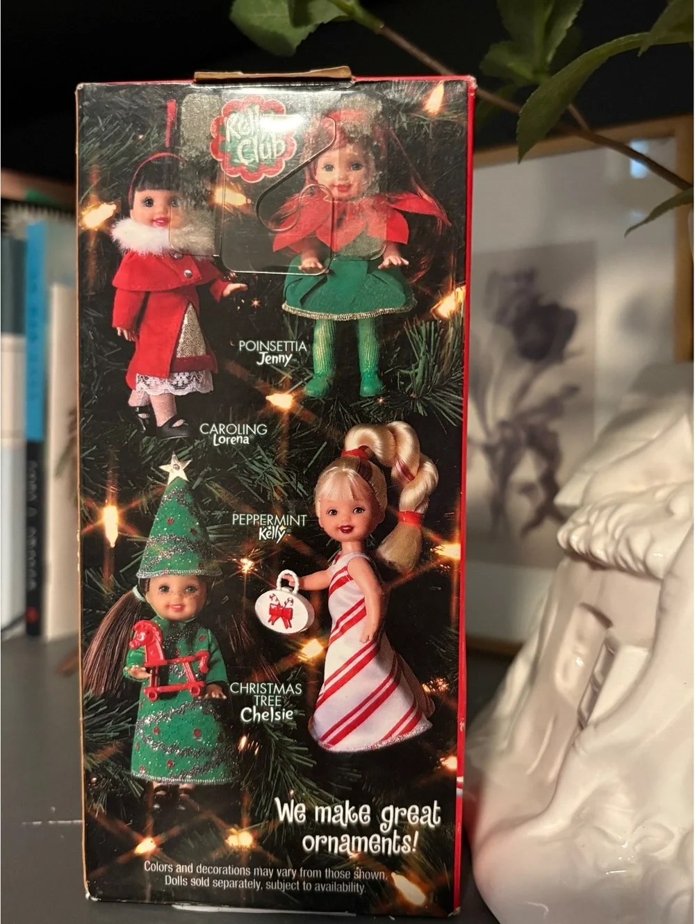 Vintage 2001 Kelly Club Caroling Lorena Doll NIB Barbie Holiday Christmas Y2K